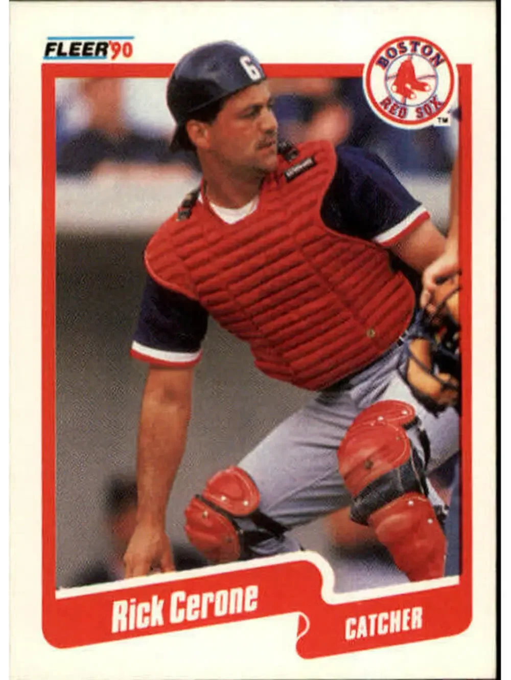 1990 Rick Cerone Fleer Baseball Card #270